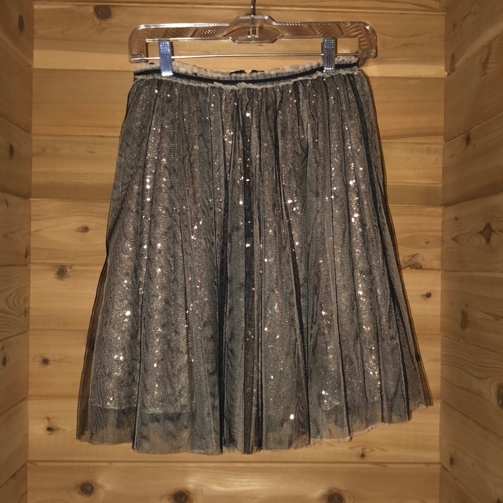 Gold Sparkly Ballet Skirt